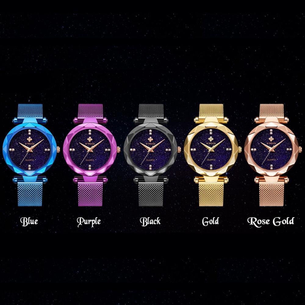 Đồng hồ thể thao WWOOR dành cho nữ có thiết kế độc đáo