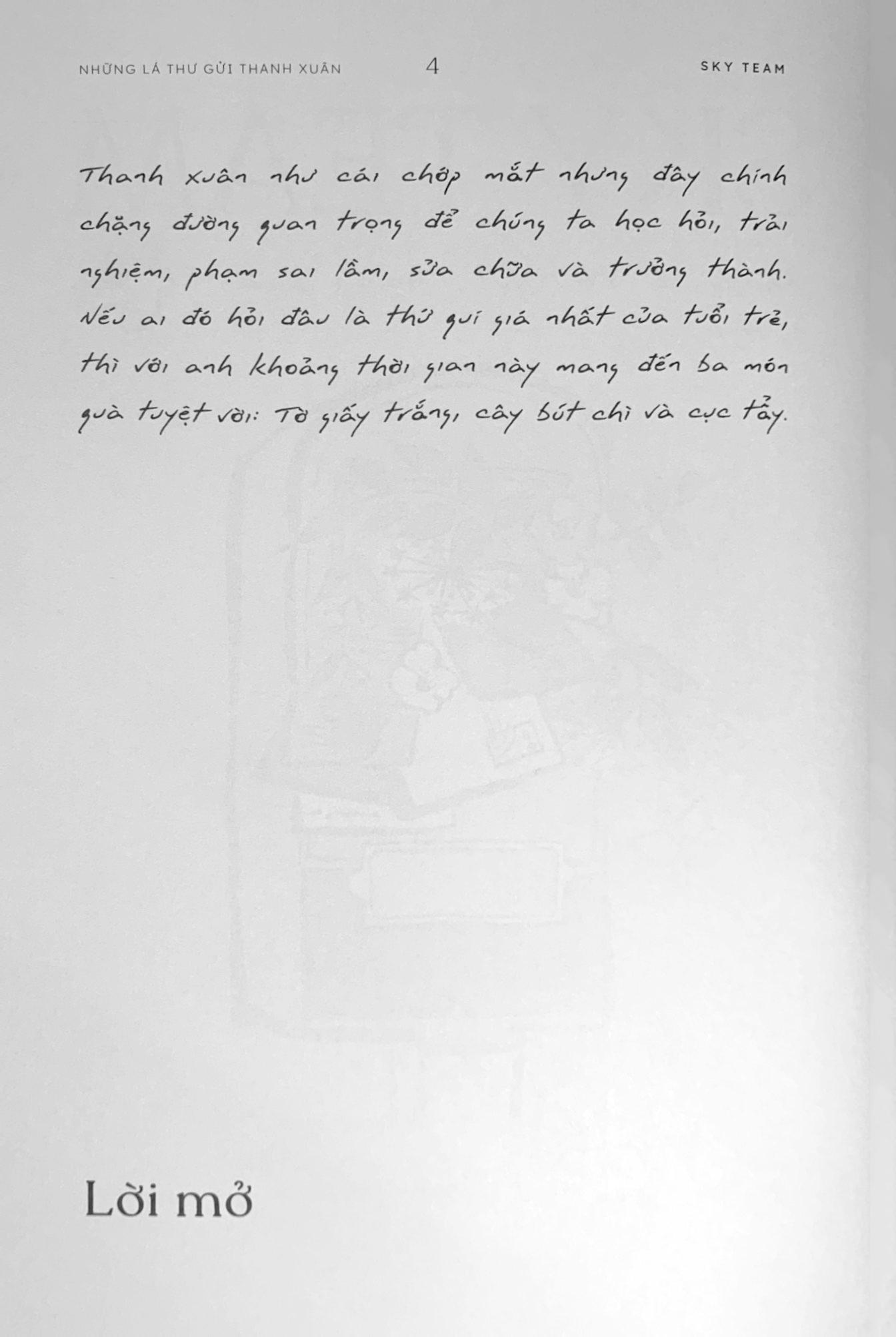 Những Lá Thư Gửi Thanh Xuân