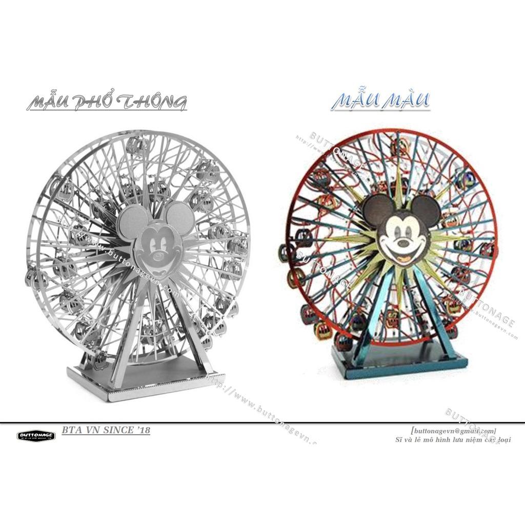 Mô Hình Lắp Ráp 3d Vòng Xoay Chuột Mickey