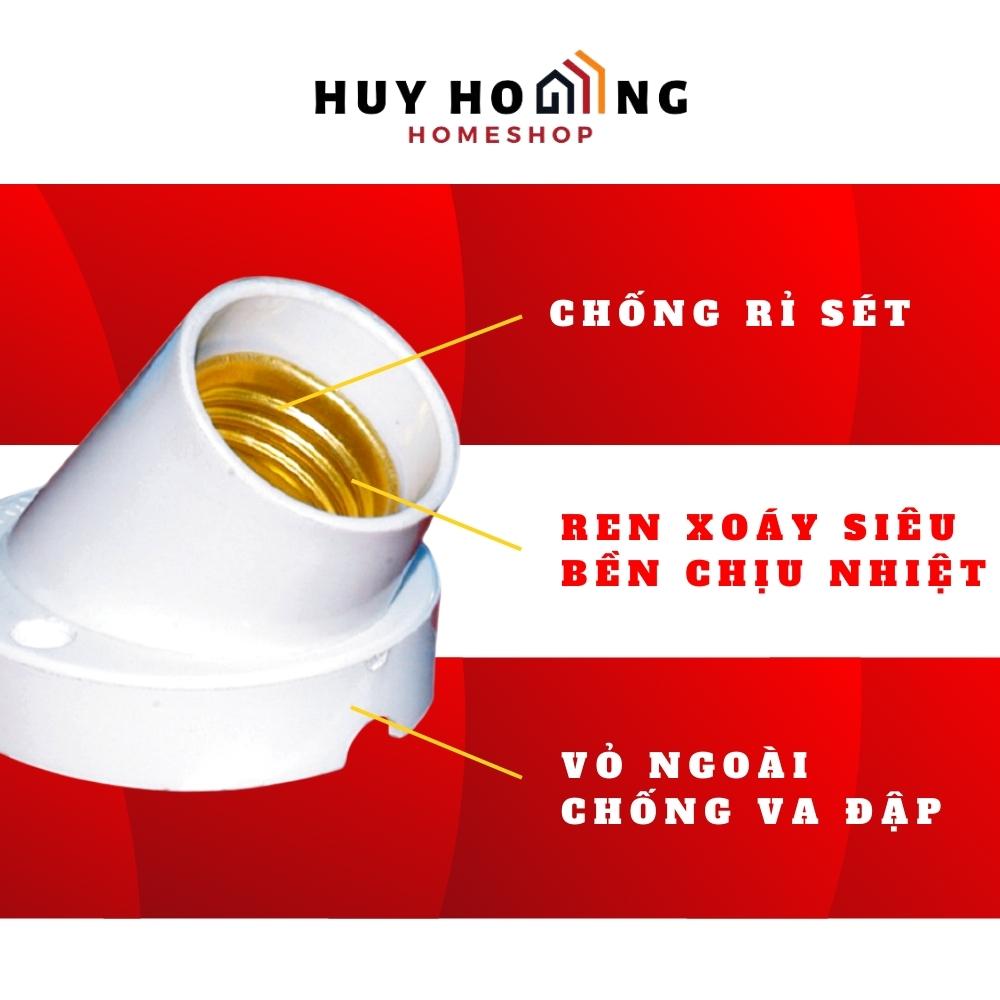 Đuôi đèn vặn E27 xéo gắn tường Sopoka DV5 - Hàng chính hãng