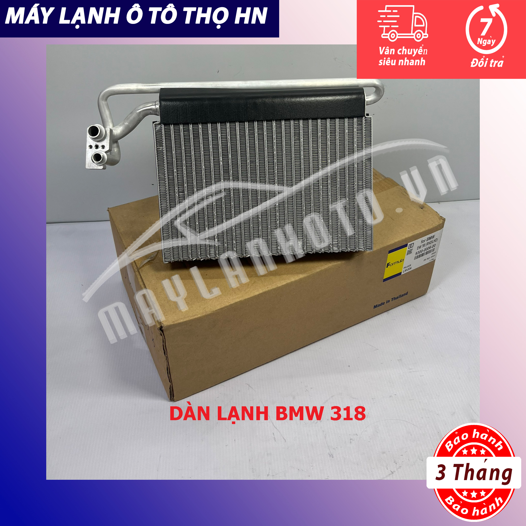 Dàn lạnh BMW 318i - 320i - 325i 2004-2005-2006 Hàng xịn Thái Lan 04 05 06
