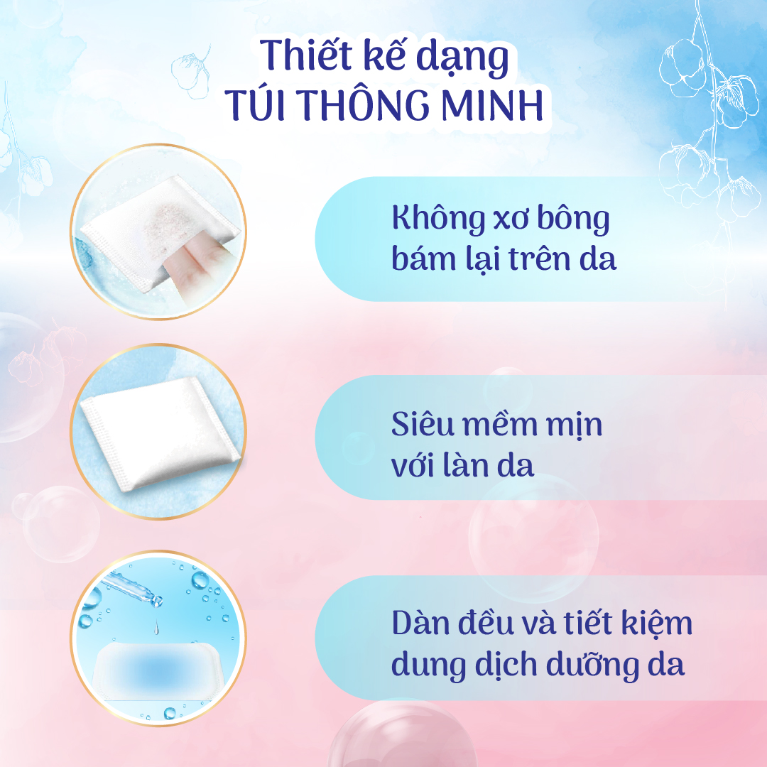 Combo 3 hộp Bông Tẩy Trang Silcot 82 Miếng/Hộp