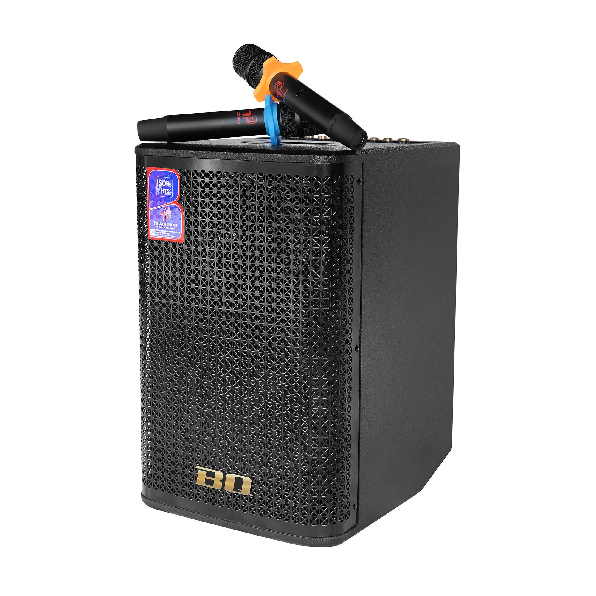 LOA XÁCH TAY  BQ A-300 (400W) 2,5 tấc + kèm bộ Micro không dây - Hàng chính hãng