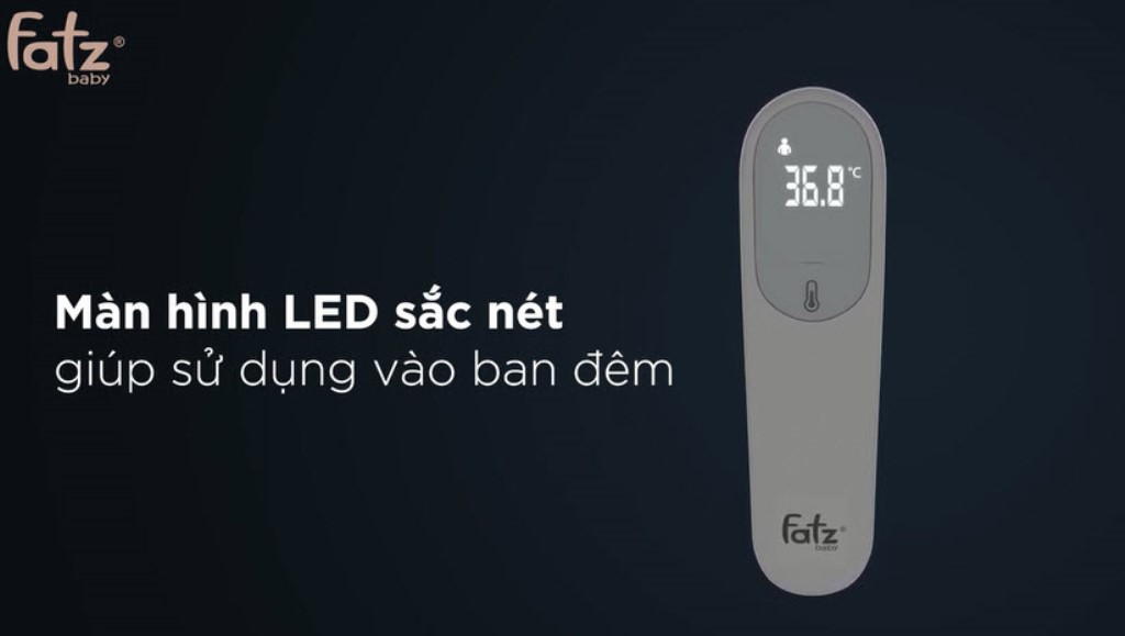 Nhiệt Kế Hồng Ngoại Không Tiếp Xúc Fatz Baby Prompt 3 JXB-319