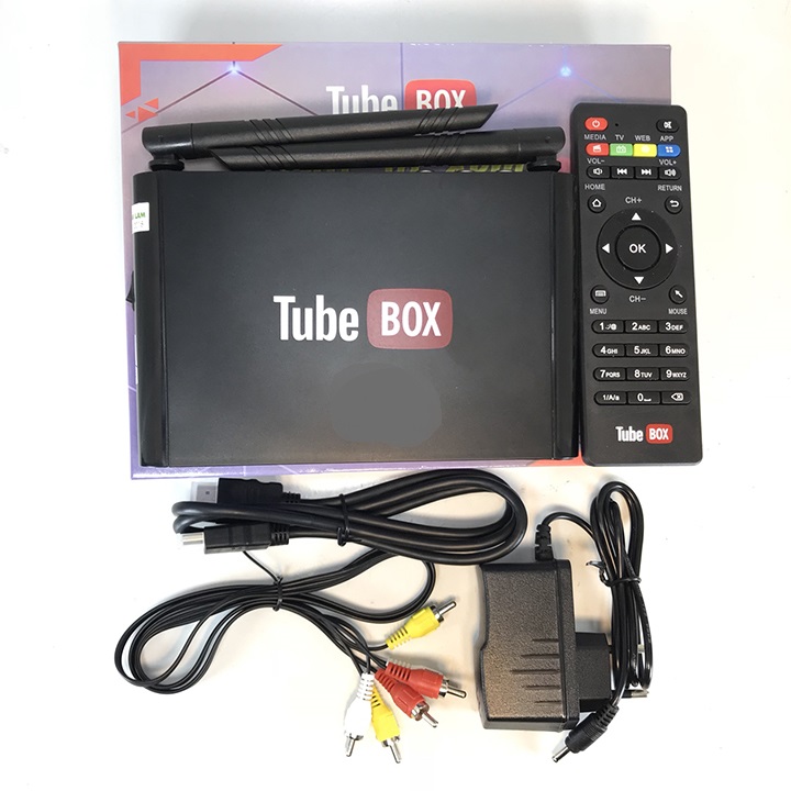 Android TV Box ram 2G Tube Box- hàng chính hãng