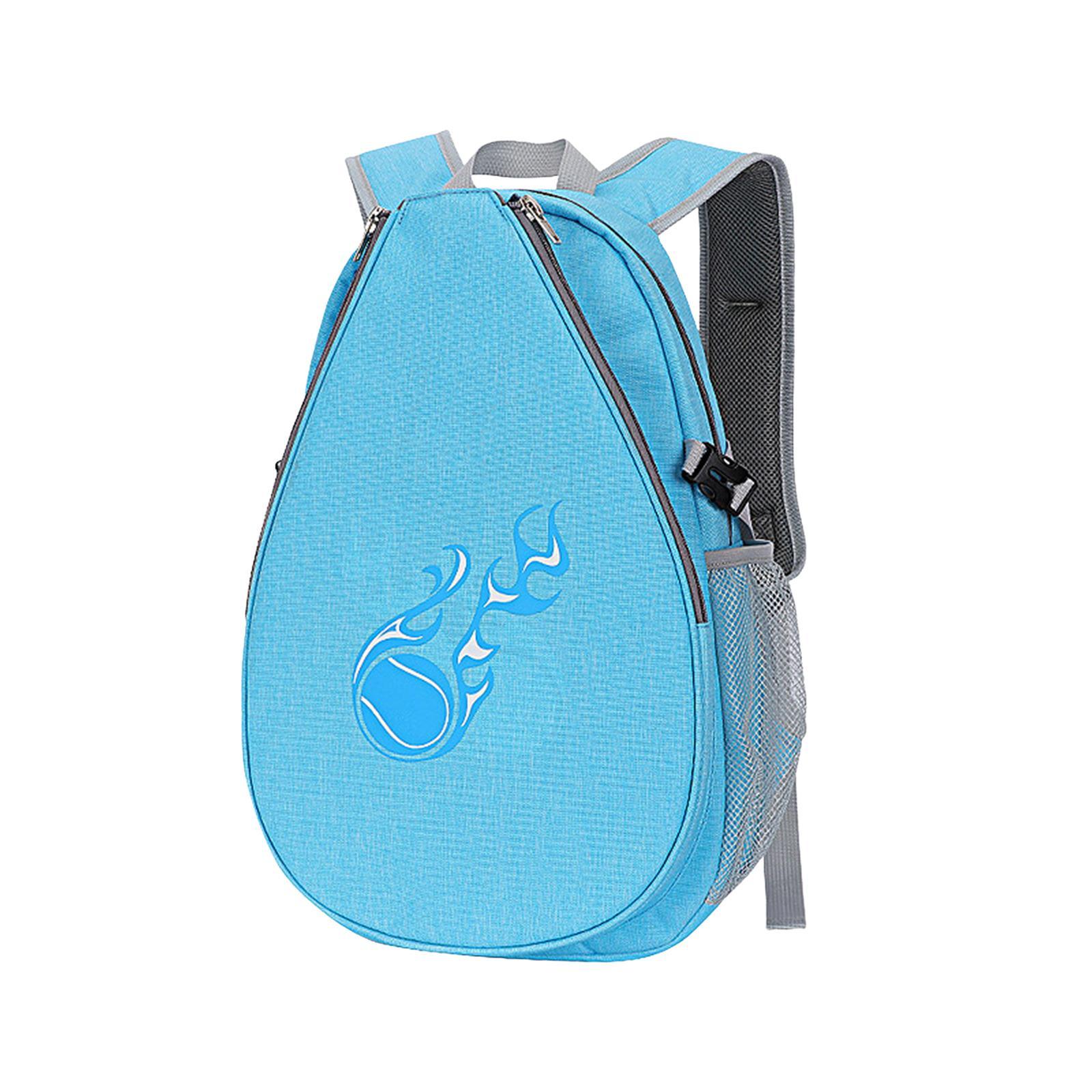 Tennis Backpack Portable Tennis Bag for Tennis Racket, Badminton Racquet Blue