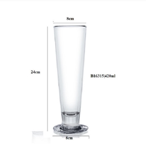 Hộp 6 Ly Thủy Tinh420ml | B16315 , Nhập Khẩu Thái Lan