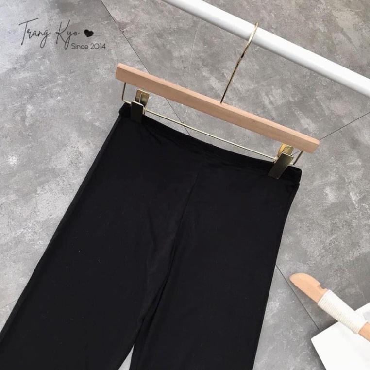 Quần legging cạp cao chống xoắn.️Quần legging thái eo thon chất siêu đẹp️{free ship