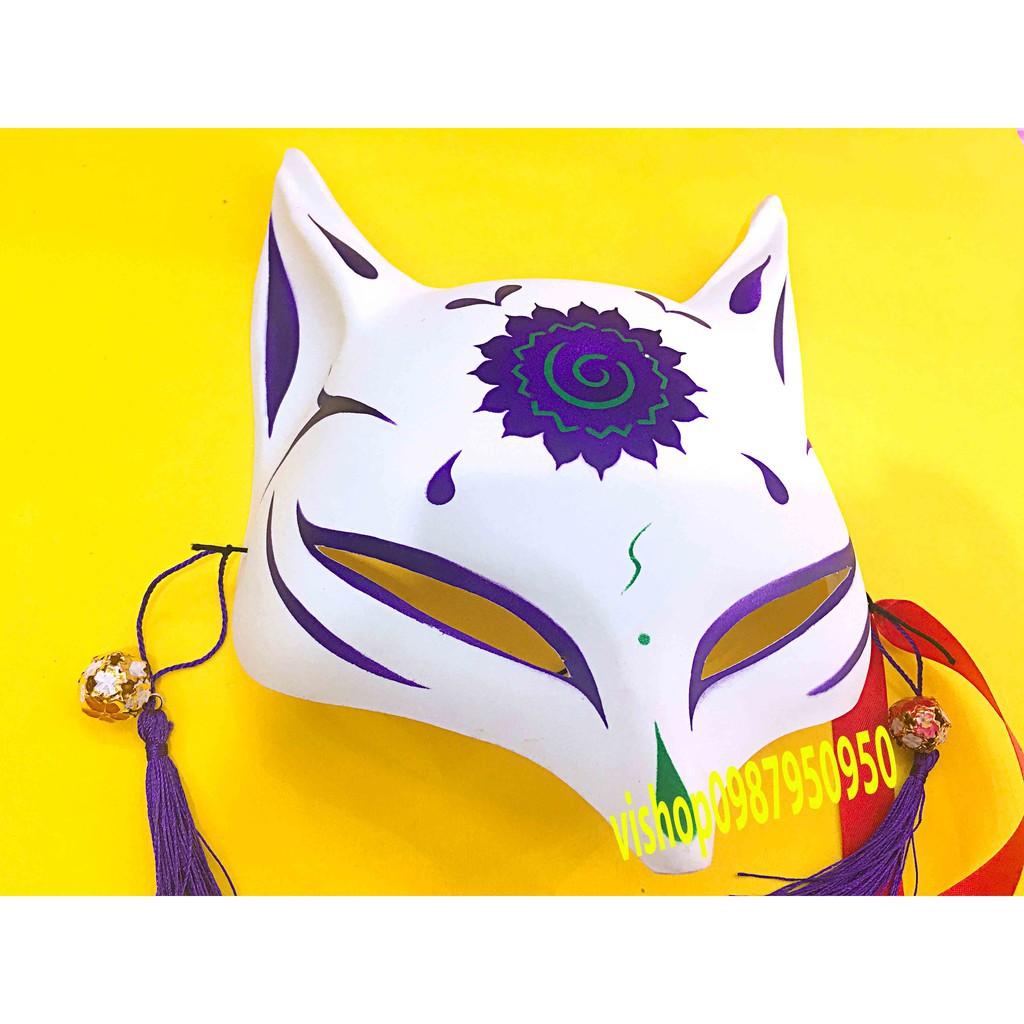 Mặt nạ cáo hồ ly anime hóa trang - mặt nạ hàng đẹp mã KAT68 Yg51