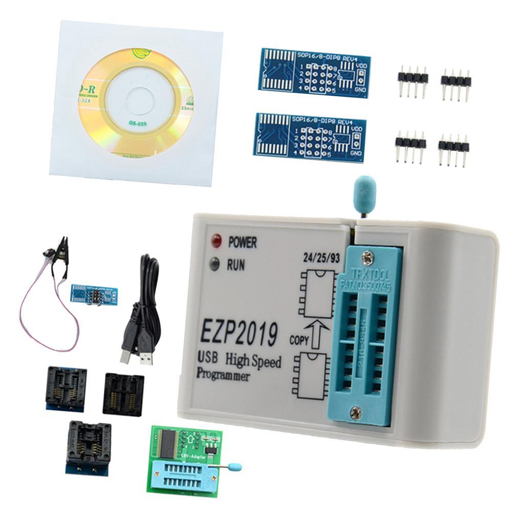 High-Speed Compiler kit EZP2019 USB   Flash Chip Durable Useful