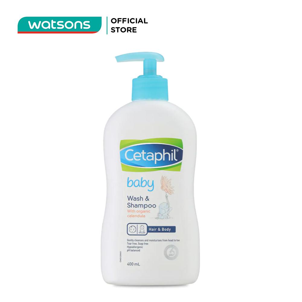 Sữa Tắm Gội Trẻ Em Cetaphil Baby Organic Calendula Tinh Chất Hoa Cúc 400ml