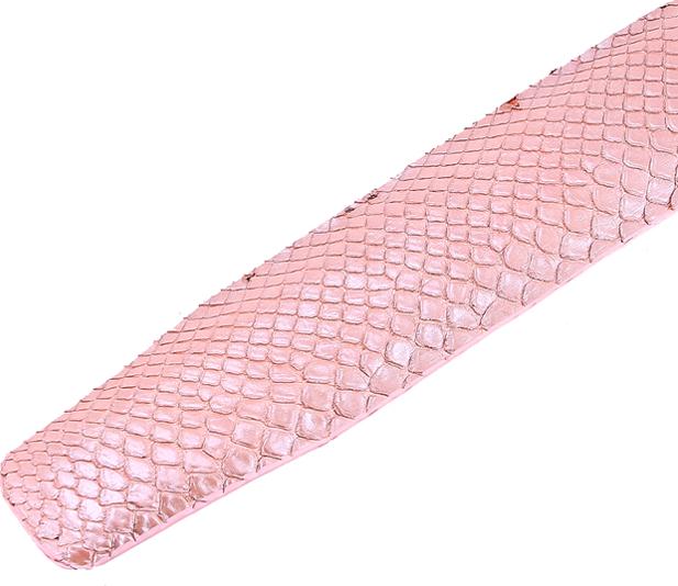 Thắt Lưng Nam Da Trăn Bản Lớn Huy Hoàng HT4365 - Hồng Phấn