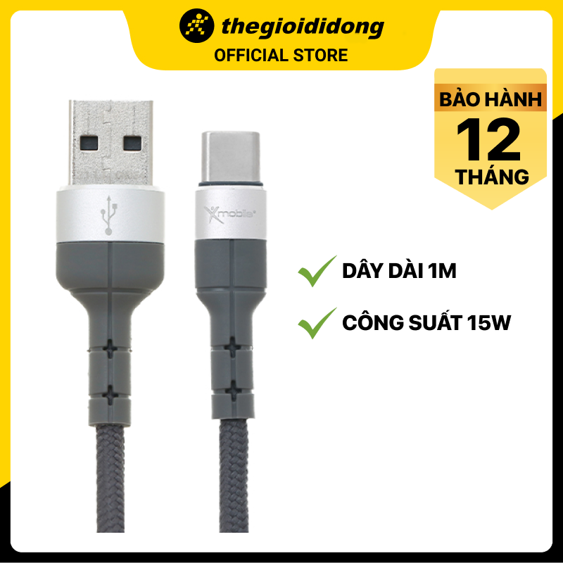 Cáp Type C 1m Xmobile CN033 - Hàng chính hãng