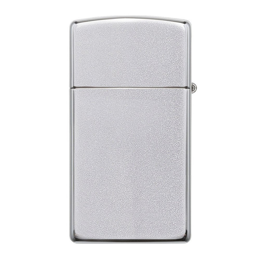 Bật Lửa Zippo 1605 Slim Satin Chrome