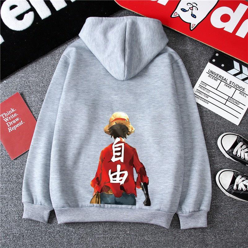 ÁO HOODIE UNISEX IN LUFFY