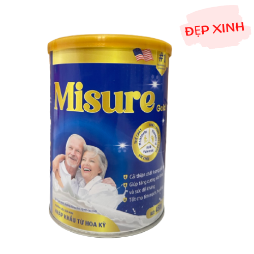 Sữa Ngủ Ngon MISURE Hộp Ban Đêm - Hỗ Trợ Cải Thiện Giấc Ngủ,Bổ Sung Dinh Dưỡng