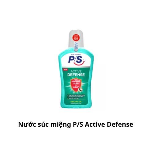 Nước súc miệng P/S 500ml