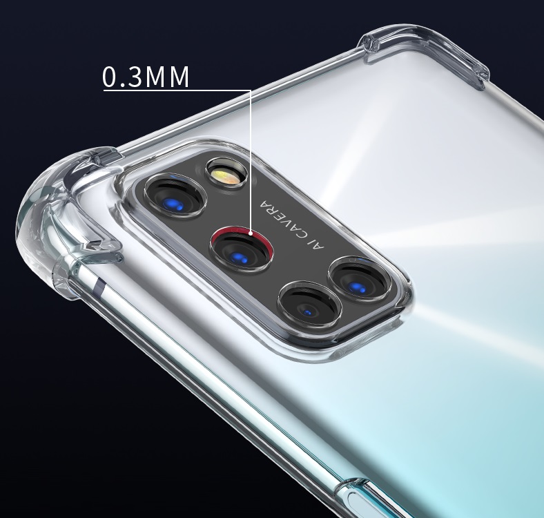 Ốp lưng Silicone dẻo trong chống sốc cho OPPO A72 - Hàng Cao Cấp
