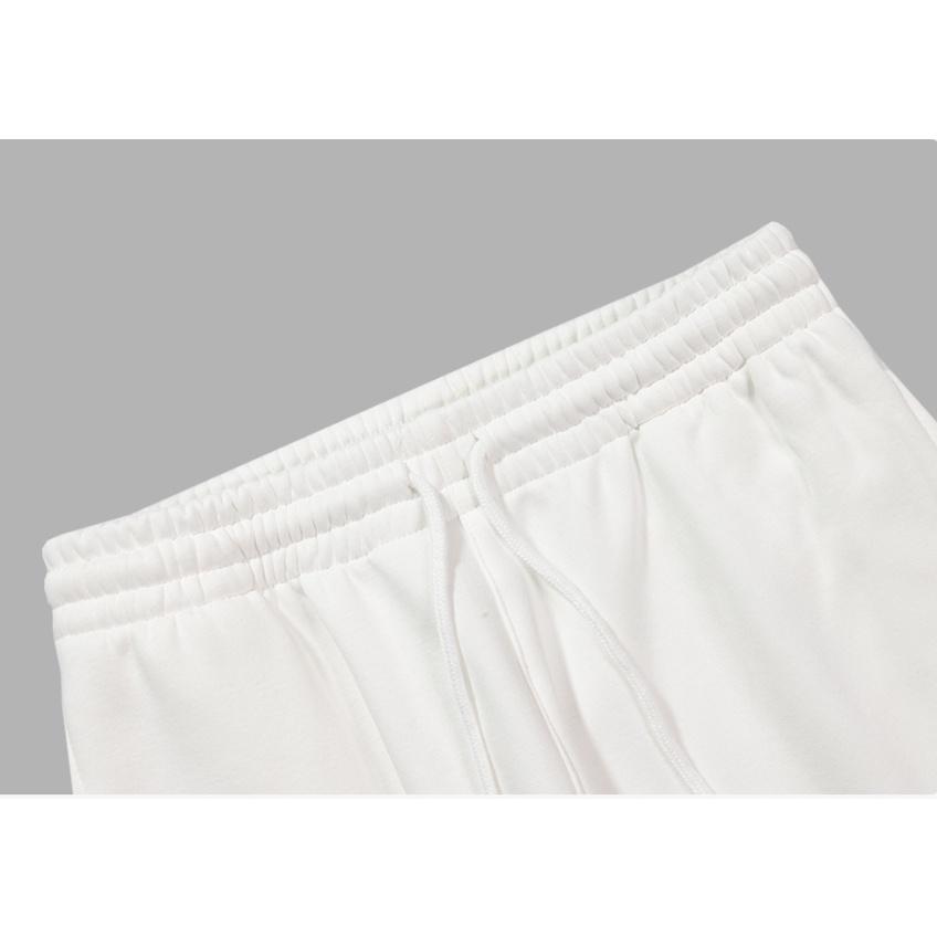 Quần jogger ống rộng unisex hnsg bo gấu dáng thể thao suông nam nữ nỉ cao cấp da cá bigsize basic pants NHIỀU MÀU