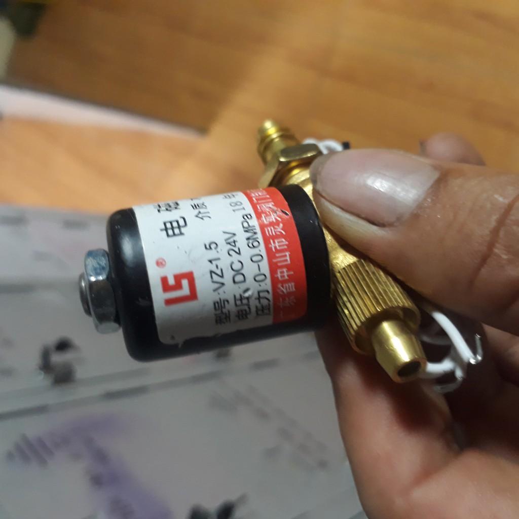 Van khí 24v cho máy TIG,máy CẮT,MÁY MIG