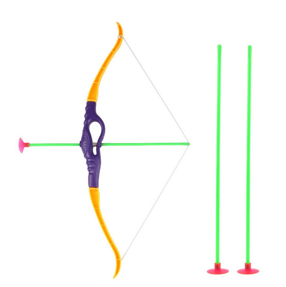 Mô hình bộ bắn tên bằng nhựa mềm - Quà tặng, đồ trang trí cho bé - Kích thước 40cm