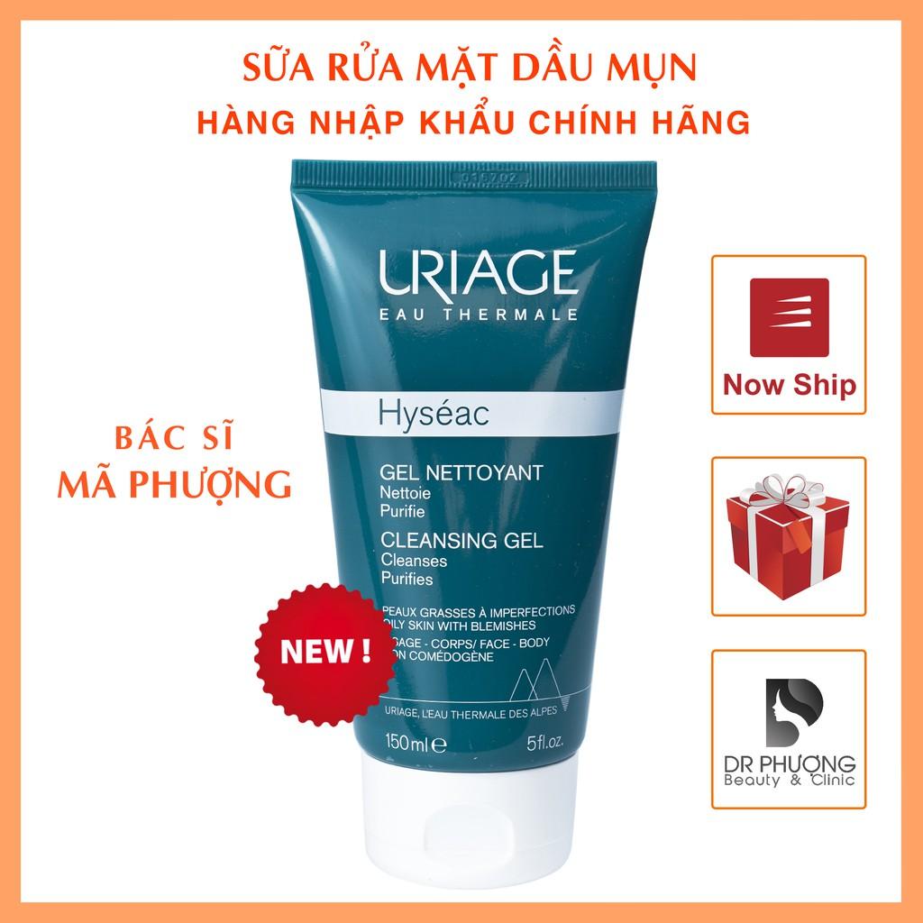 Sữa rửa mặt cho da dầu, mụn , da hỗn hợp Uriage Hyseac Gel Nettoyant