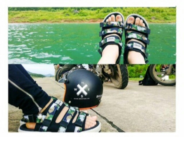 Giày Sandal Vento Nam Nữ Quai Ngang dạo phố/đi chơi/đi học NV1001 Nhiều Màu