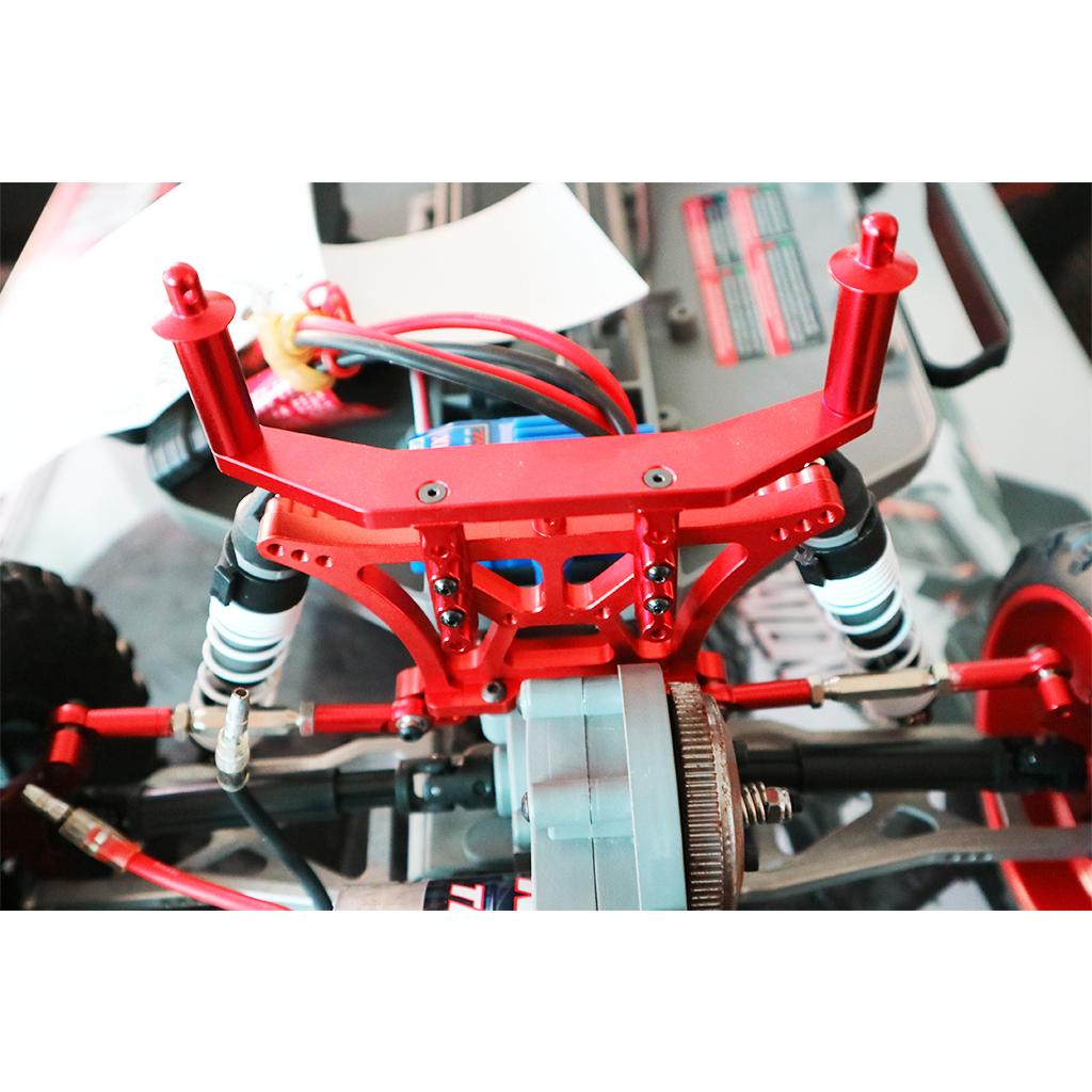 Đỏ Hợp Kim Sau Sốc Tháp, TỶ Linh Kiện Thay Thế cho 1/10 Traxxas Chém
