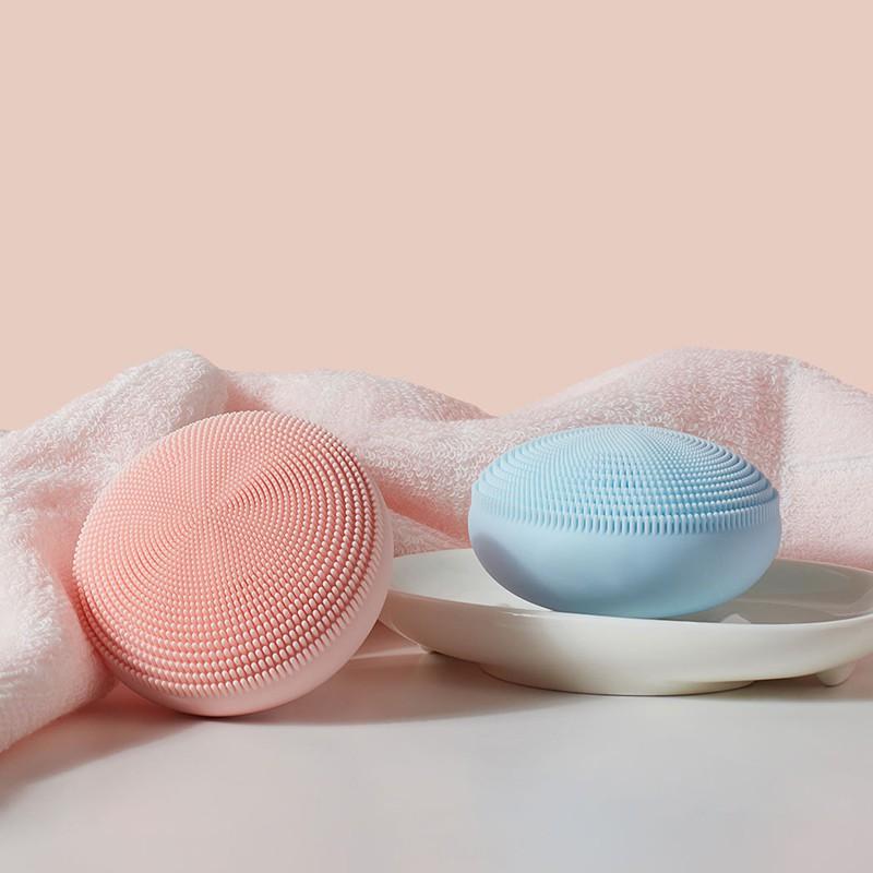 Xiaomi Mijia Máy Rửa Mặt Chất Liệu Silicone Làm Sạch Sâu Lông Mềm Không Thấm Nước