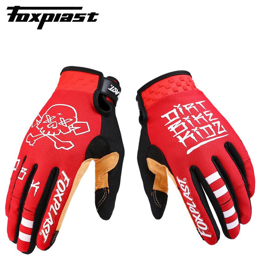 Full Ngón Tay Găng Tay Xe Đạp Thể Thao Đua Xe Găng Tay Xe Đạp Đường Bộ Đi Xe Đạp MX Xe Máy Núi Đang Xuống Dốc DH Găng Tay Da