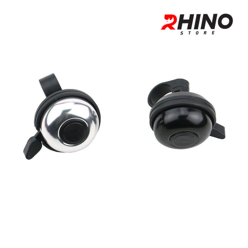 Chuông xe đạp âm thanh lớn Rhino C01, lắp mọi loại xe, siêu bền, không gỉ - hàng chính hãng