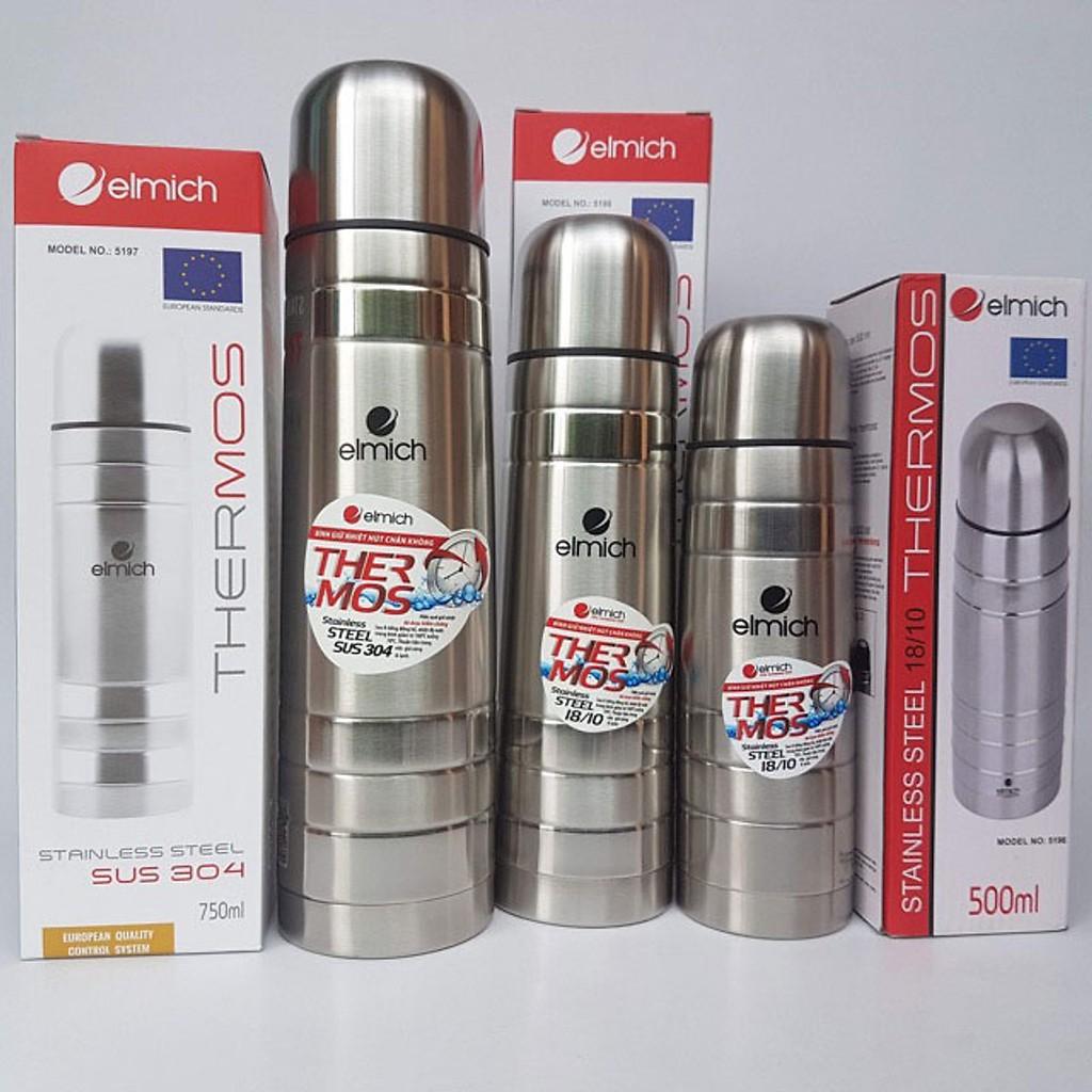 Phích giữ nhiệt Elmich INOX 304 500ml EL-5196