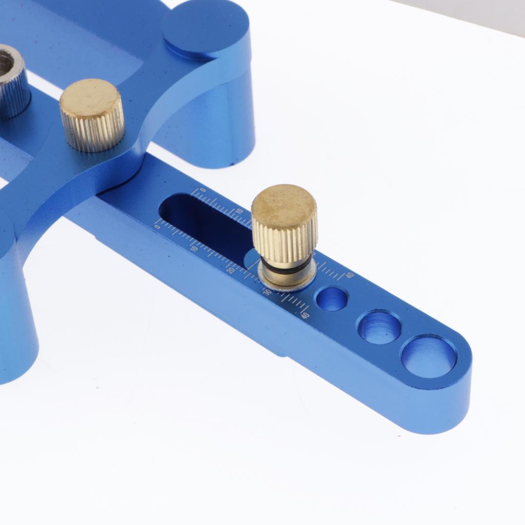 Drill Guide Dowel Straight Hole Woodworking Positioner 10pcs