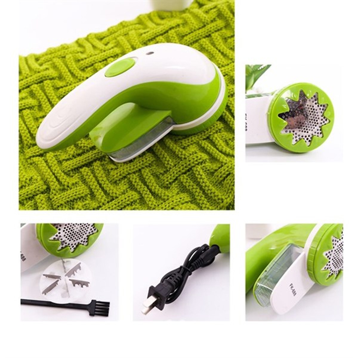 Máy Cắt Lông Xù 6 Lưỡi Tiện Lợi Dễ Sử Dụng