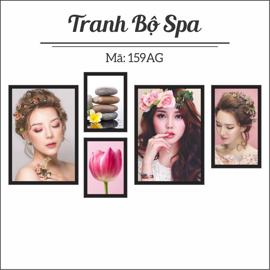 BỘ TRANH SPA NHIỀU MẪU SIÊU ĐẸP_ DECAL VIP DECOR TRANG TRÍ TIỆM SPA, TIỆM TÓC