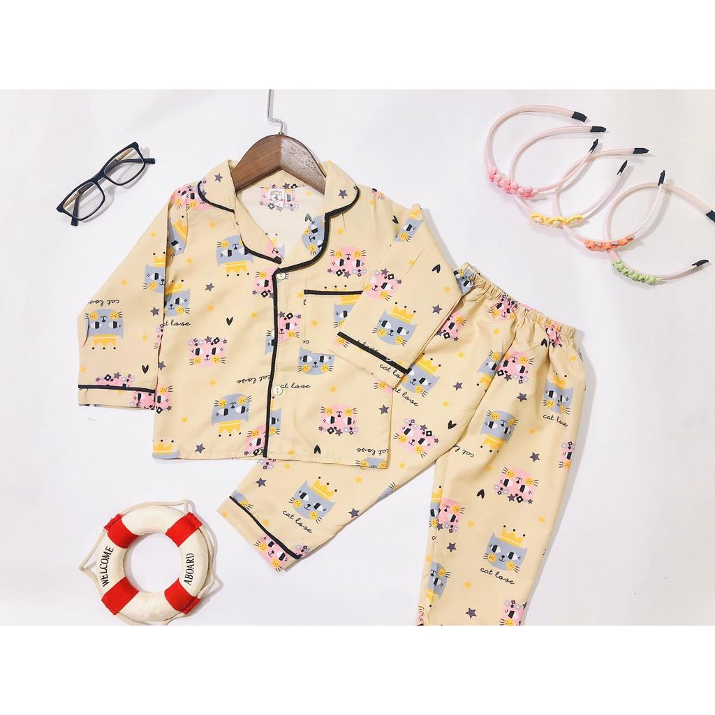 Bộ đồ pijama cho bé rời dài tay
