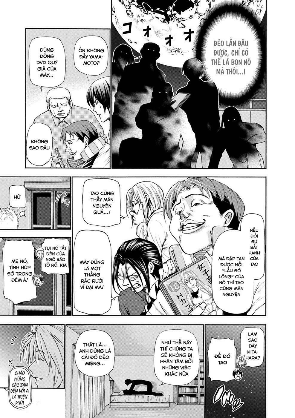 cô gái thích lặn - grand blue chapter 19.5 13