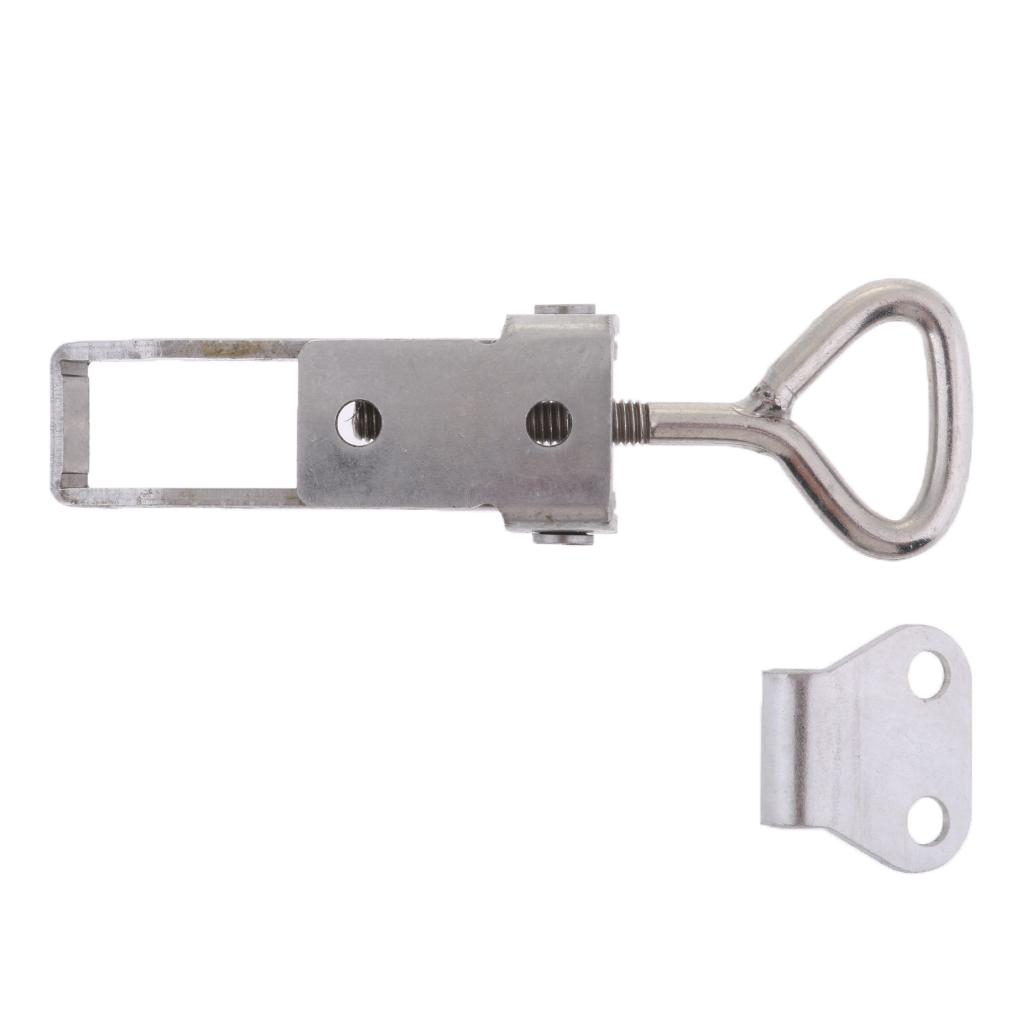 Locker Hatch Anti-Rattle Latch Fastener Stainless Steel Adjustable Type 3