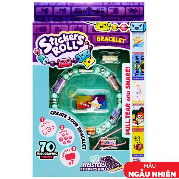Vòng Đeo Tay DIY Stickers Roll Kèm 70 Miếng Dán Mini - Kingdom Toys 7126 (Q9018) (Mẫu Màu Sản Phẩm Giao Ngẫu Nhiên)