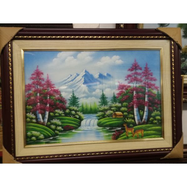 Tranh Đá Quý Phong Cảnh - Mẫu 28