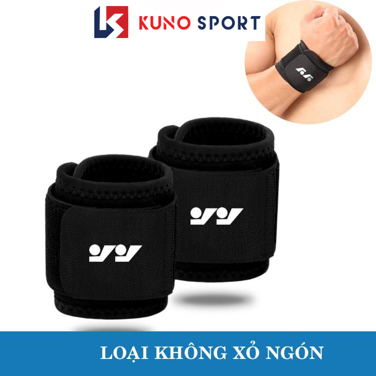 Băng bảo vệ cổ tay ,Tập gym, cầu lông, tennis... Bó cổ tay Chống chấn thương KUNOSPORT