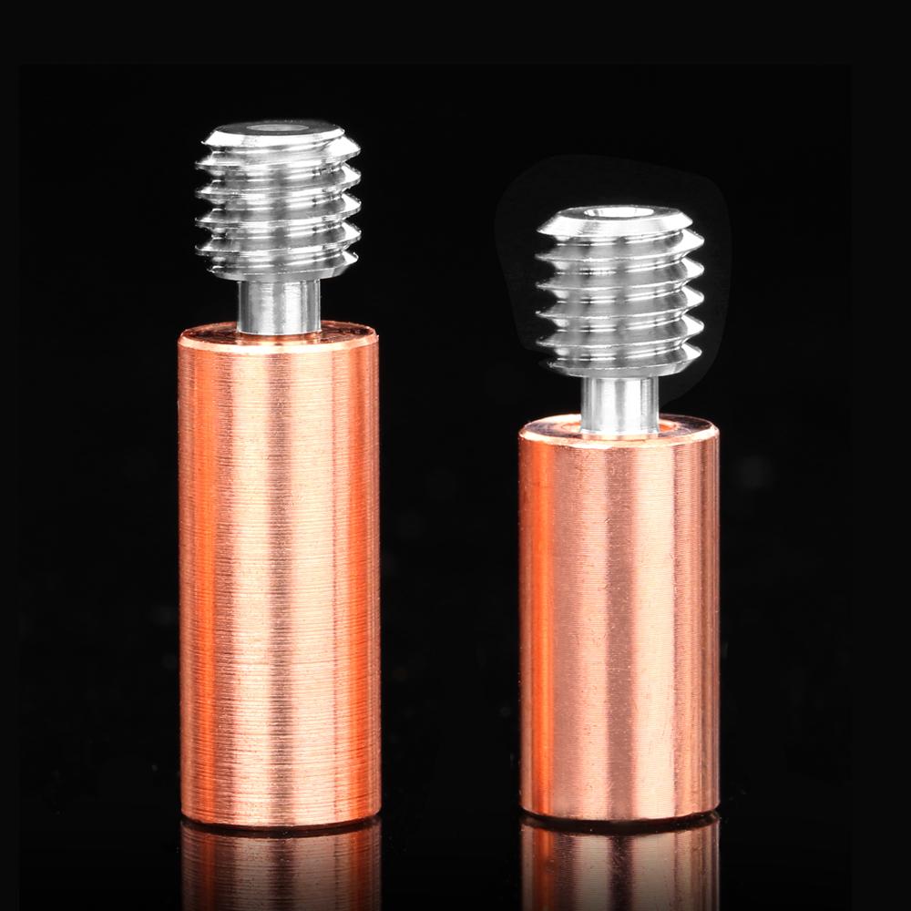 Máy in 3D XCR Block V6 Máy sưởi Titan BiMetal Hợp kim Hợp kim Bimetal Copper Throat cho E3D V6 Hotend 1.75mm Filament