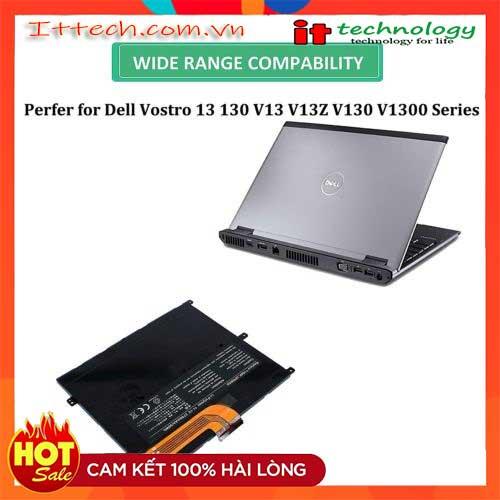 Pin cho Laptop DELL V13 - 4 CELL - Latitude 13 Vostro V13 V130 V1300 V13Z
