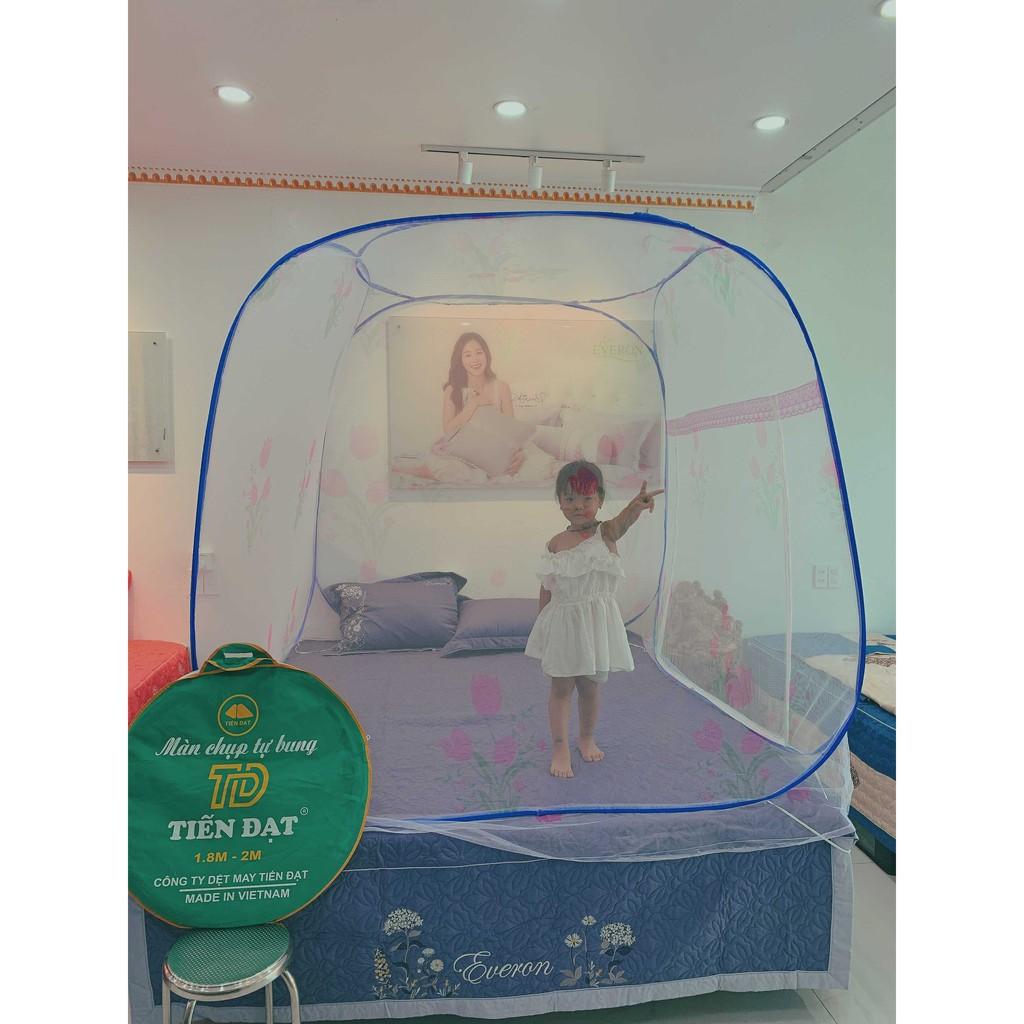 MÀN CHỤP ĐỈNH VUÔNG CÓ CHÂN VIỀN VẢI CAO CẤP 2M X 2,2M
