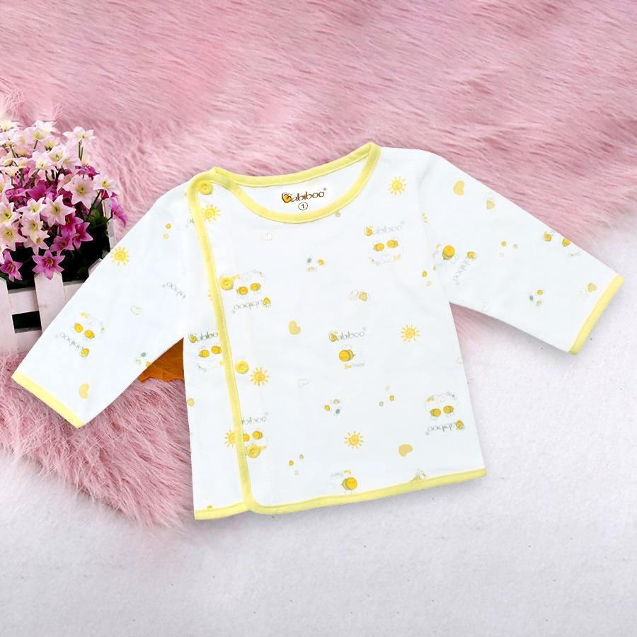 Áo sơ sinh Bác sĩ tay dài in hình cute 100% cotton - B147
