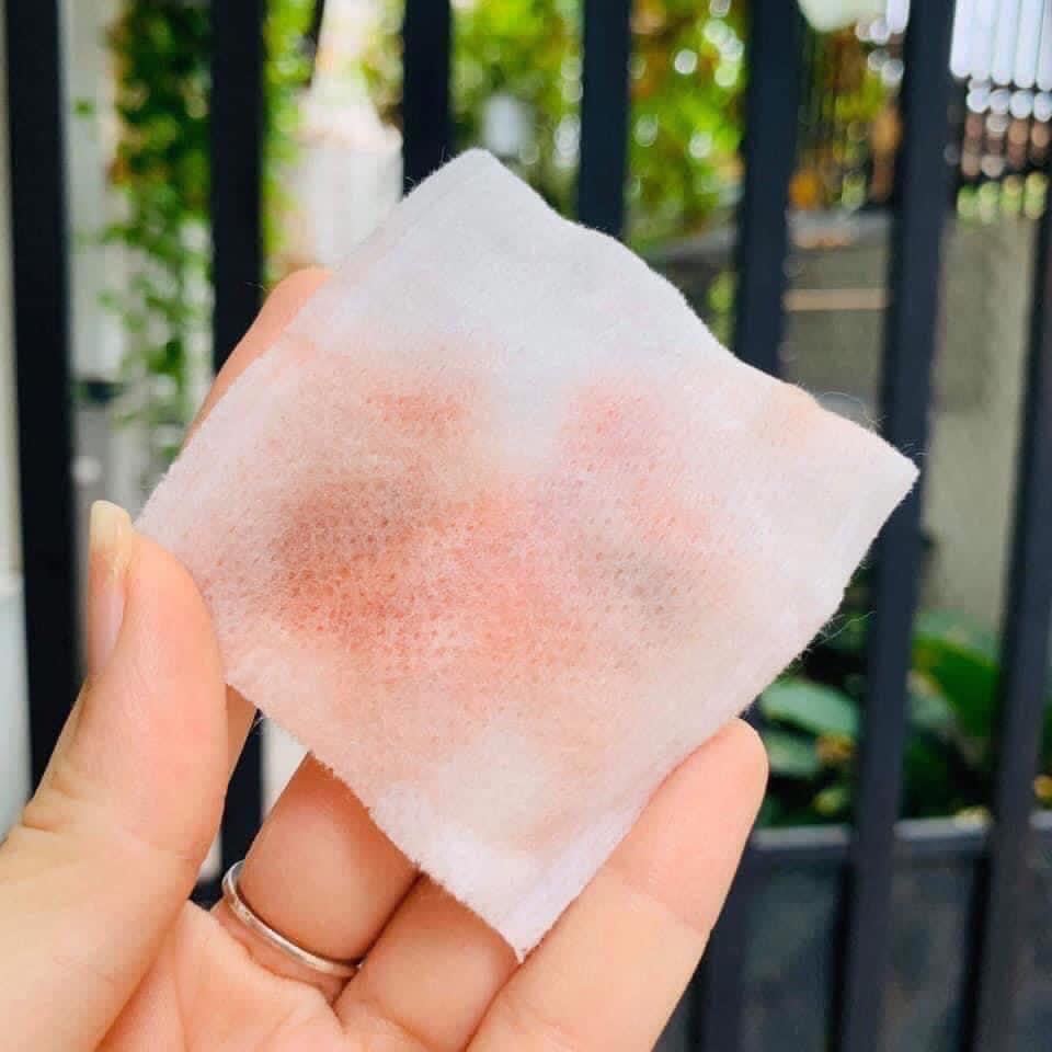 Bông Tẩy Trang 3 Lớp 222 Miếng Lameila Bông Trang Điểm 3 Lớp Cotton Pads siêu dày thấm hút cực tốt