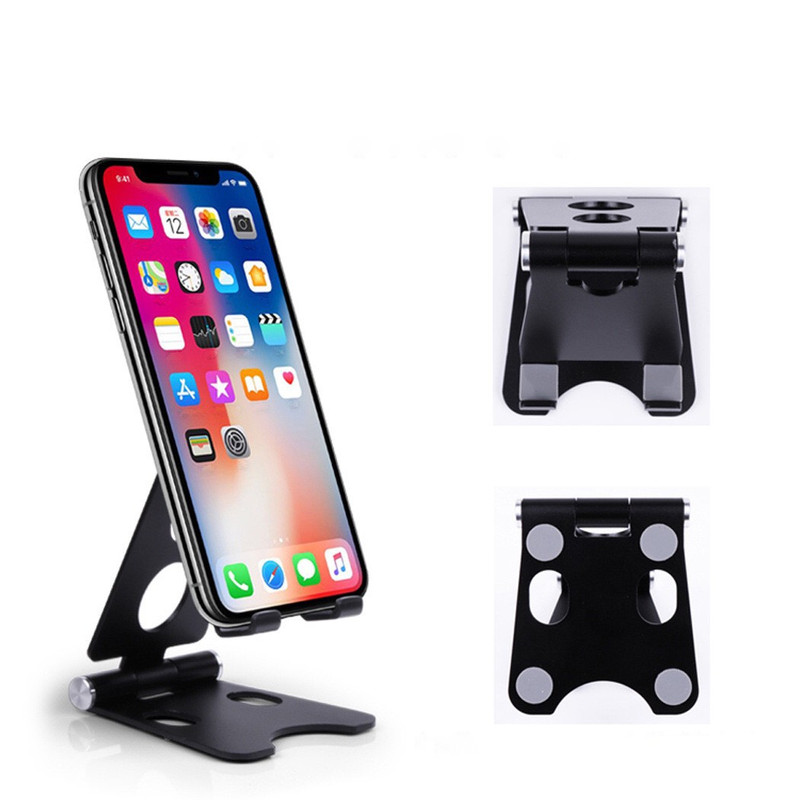 Kệ Để Điện Thoại Di Động Mini Hợp Kim Nhôm Cao Cấp Có Thể Gập Gọn