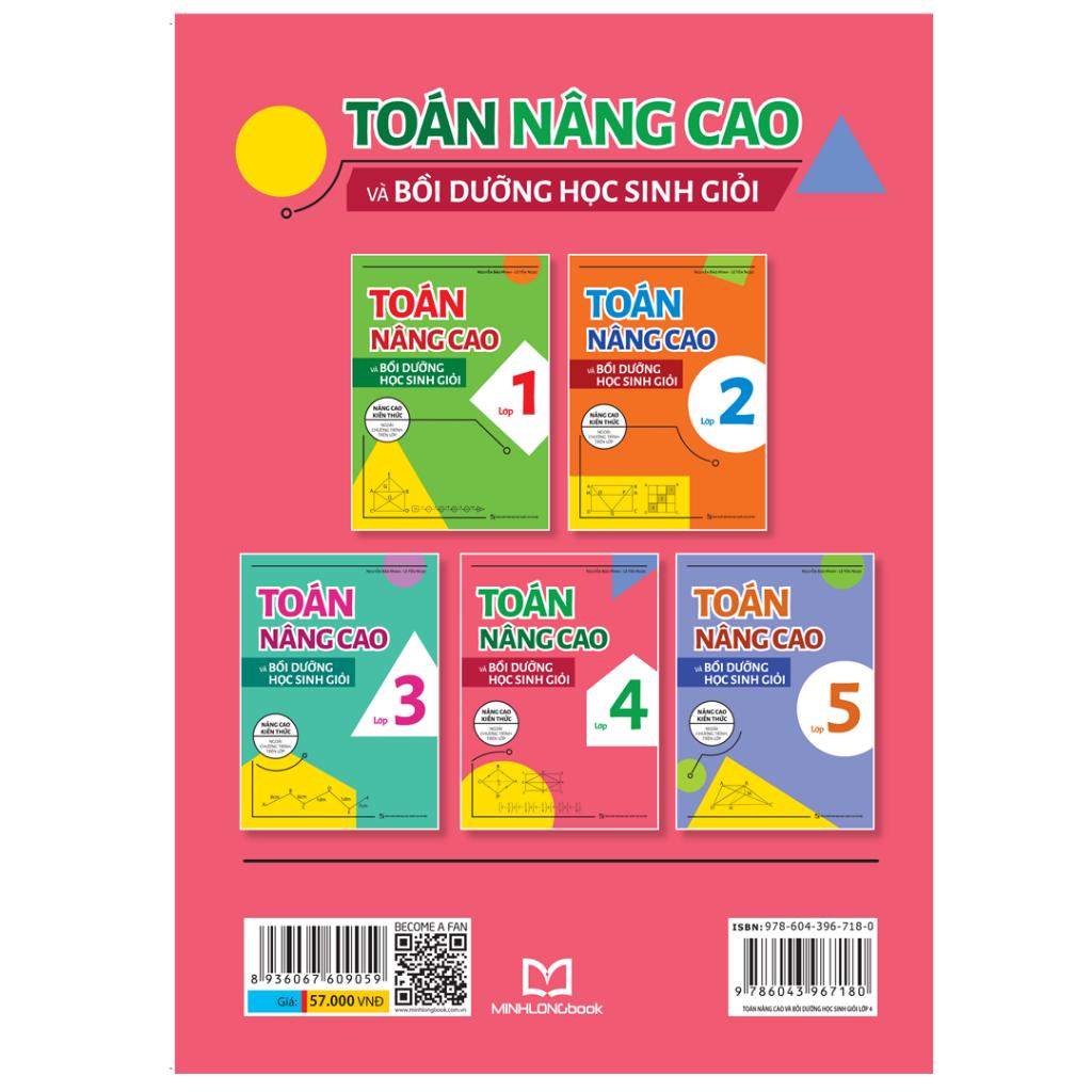 Sách Toán Nâng Cao Và Bồi Dưỡng Học Sinh Giỏi Lớp 4 - Nâng Cao Kiến Thức Ngoài Chương Trình Trên Lớp - Bản Quyền