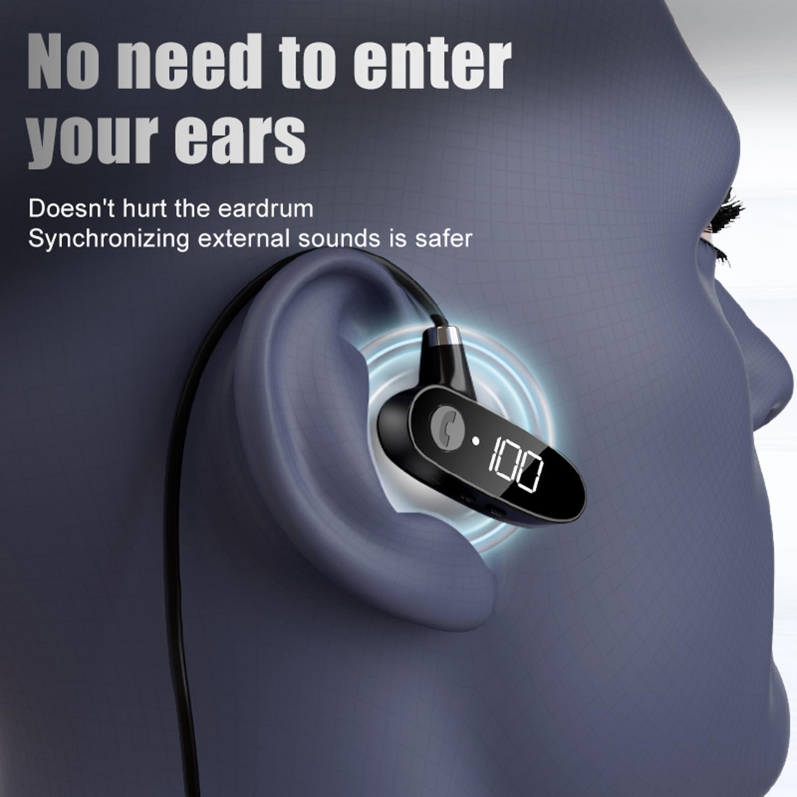 2-Pack Sports Bone Conduction Headphones Bluetooth Earphones HIFI Sound