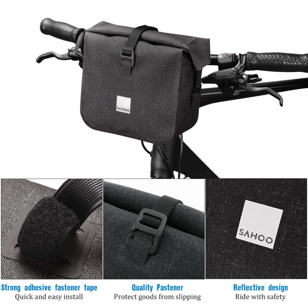 Túi đựng đồ gắn phía trước tay lái xe đạp chống thấm nước